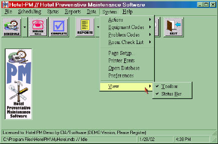System View Options